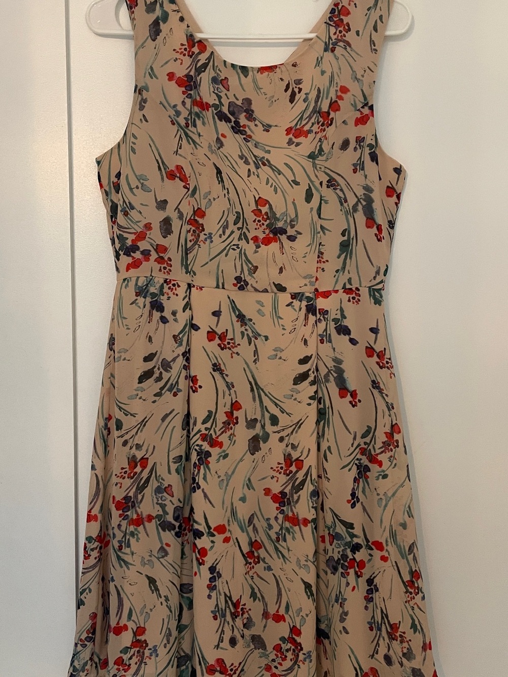 Yellow star Floral Dress Size Medium